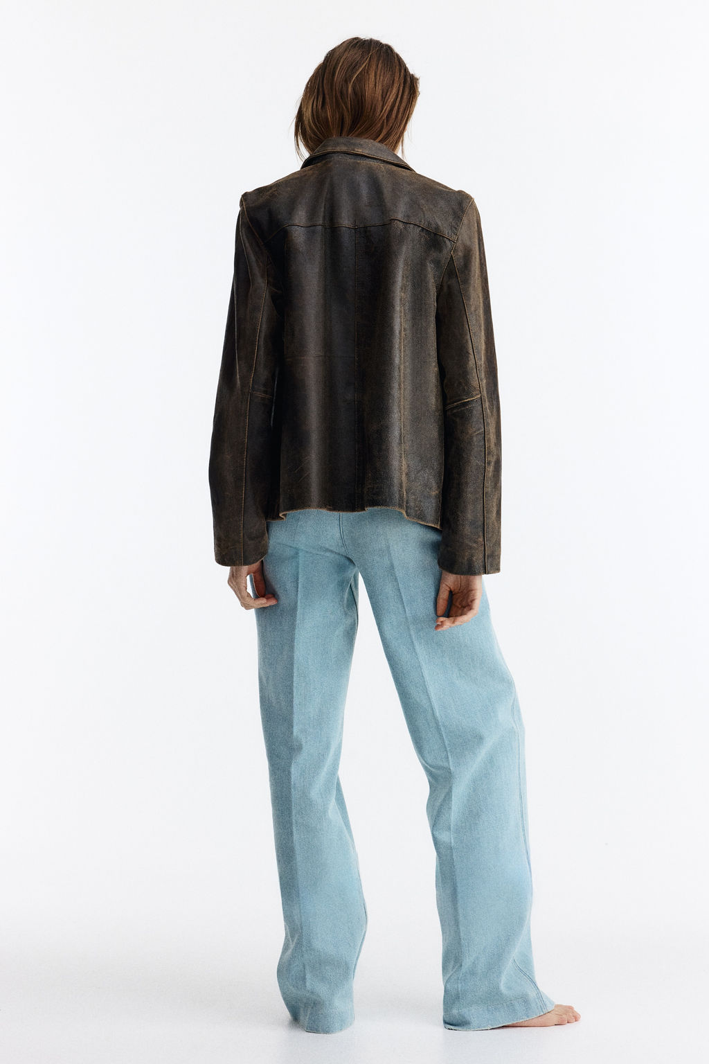 Straight High Jeans - H&m фото 10