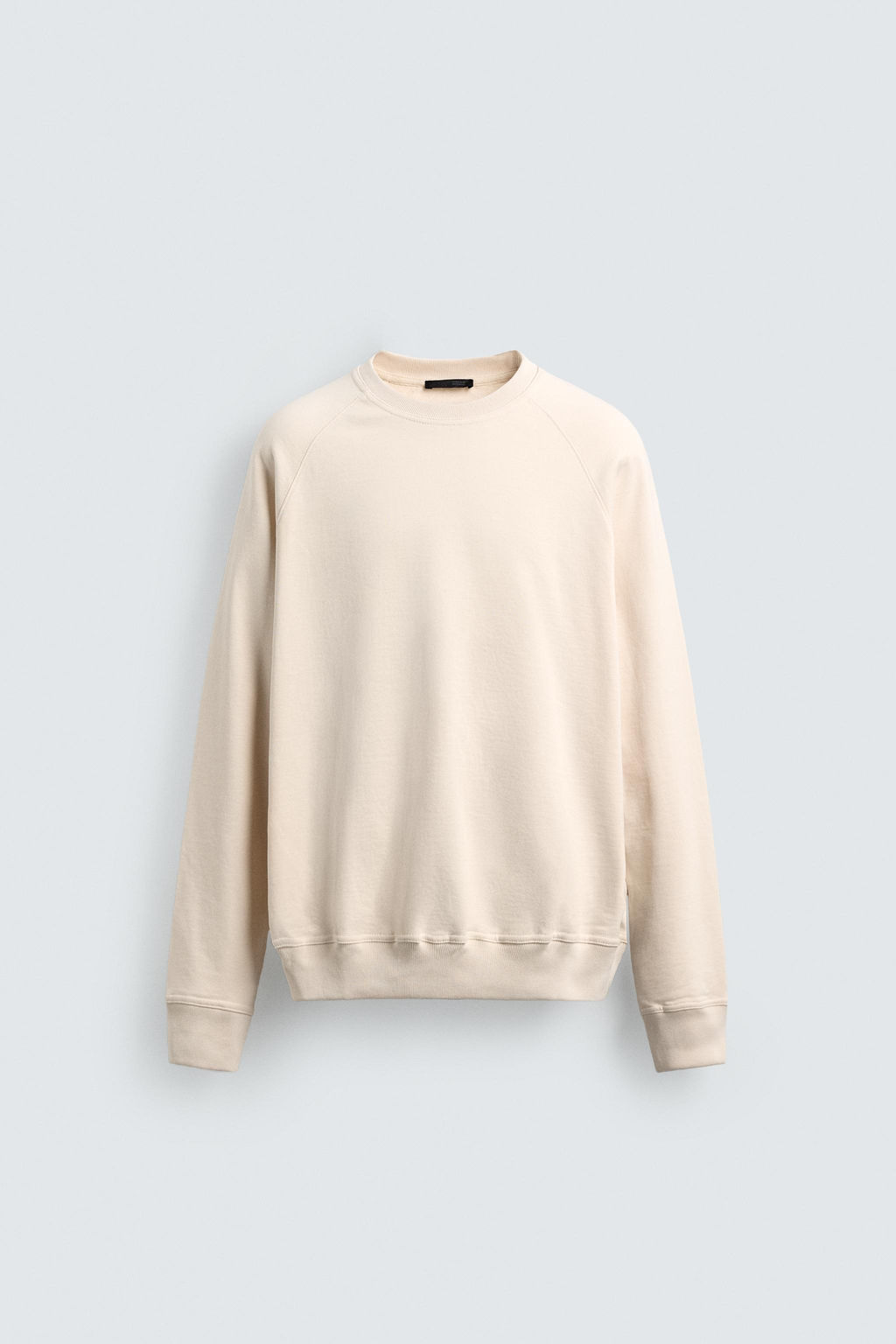 SUDADERA CREWNECK LAVADA / Crudo - Zara фото 6