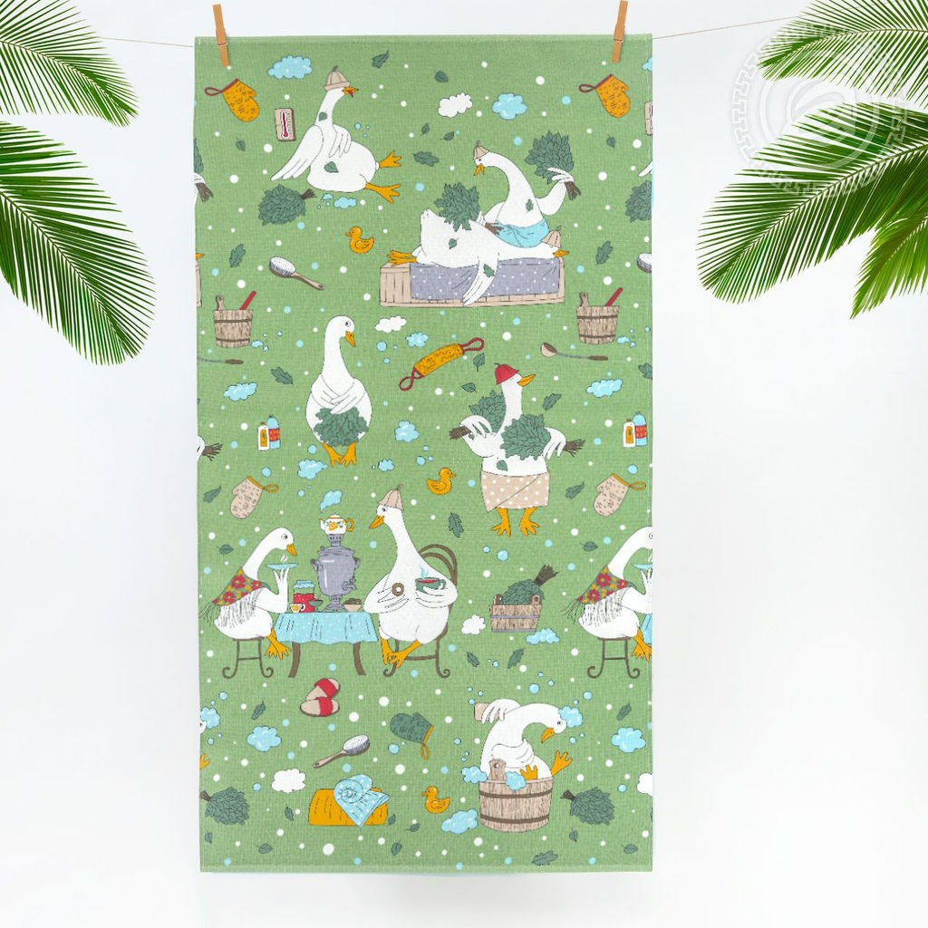 Банщик 80*150/1 шт. - 80*150 Пляжные полотенца