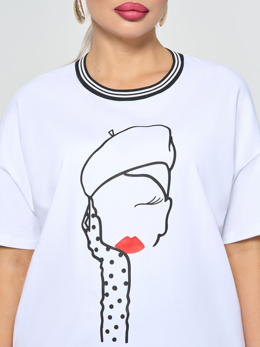 Футболка 0087-18 капучино - Dora фото 13