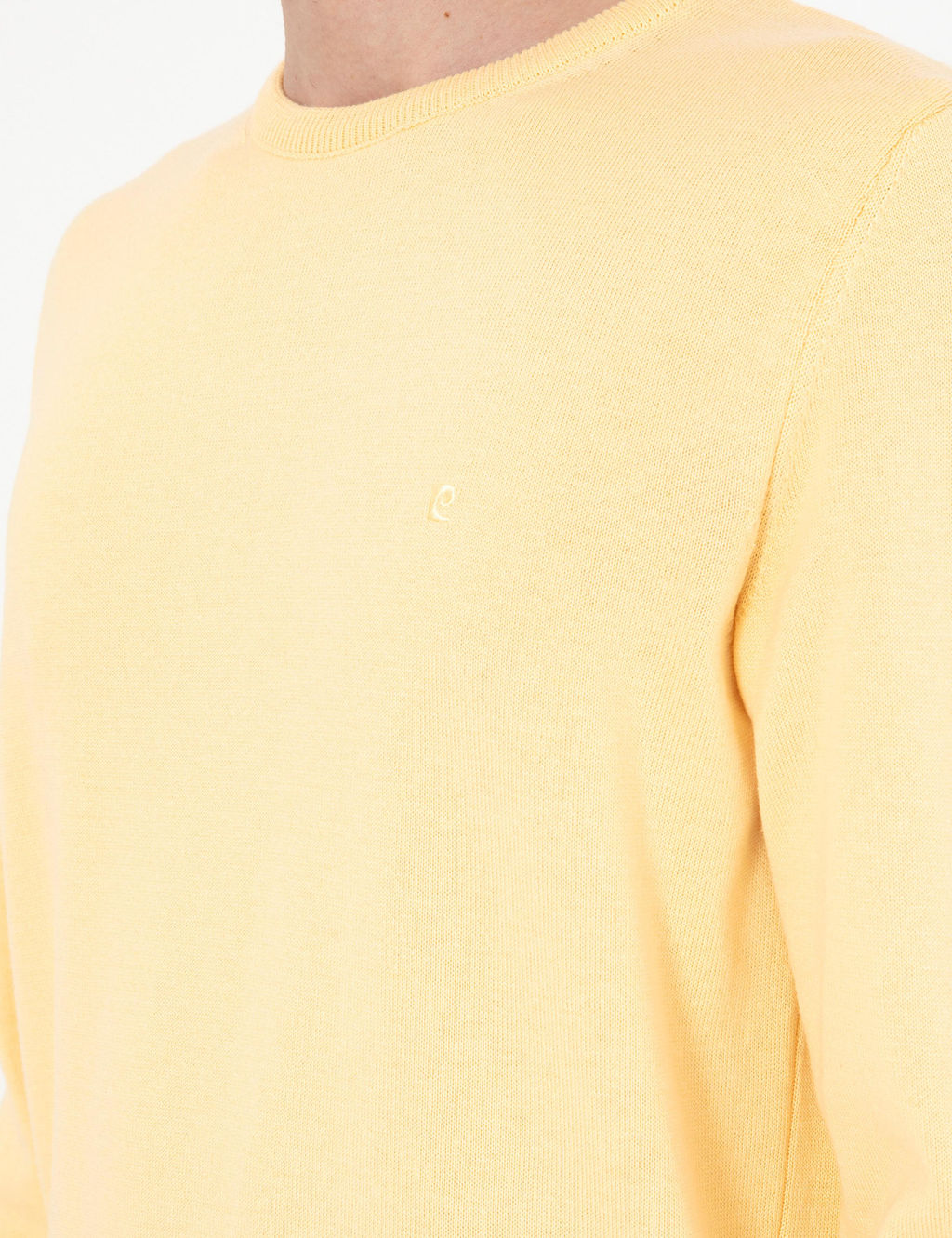A__k Sar_ Slim Fit Bisiklet Yaka Basic Triko Kazak - Pierre cardin фото 7