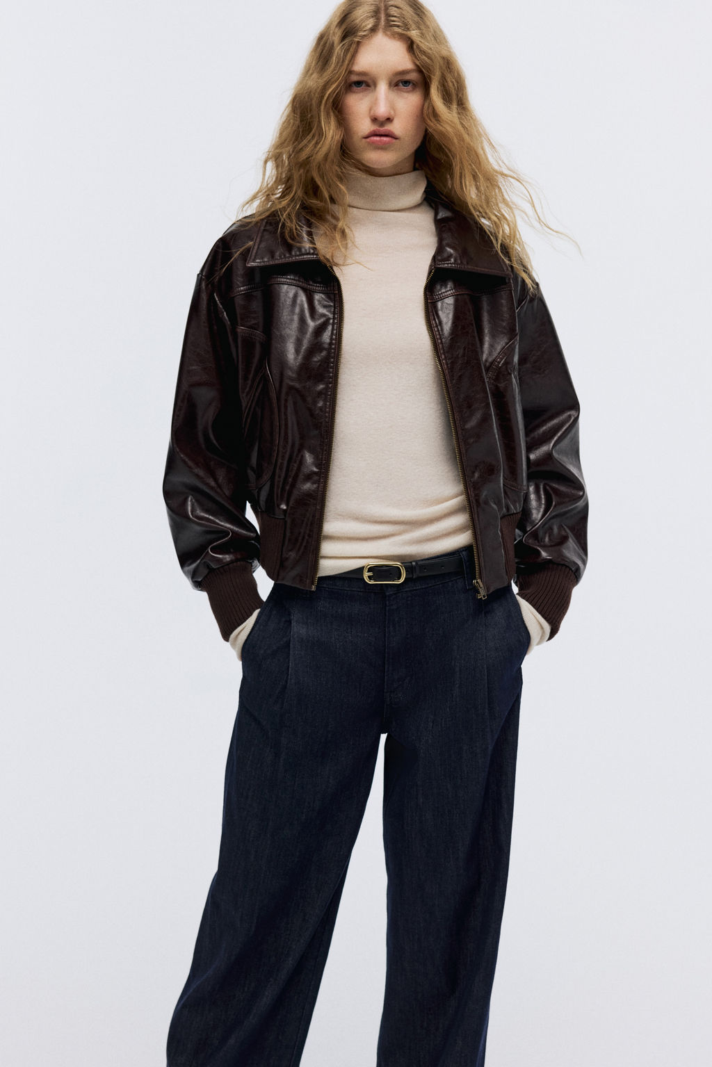 Wide Regular Jeans - H&m фото 5