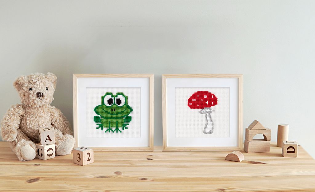 Klart набор для детского творчества 8-478 Детские истории. Лягушка 12 х 12 см  фото 4