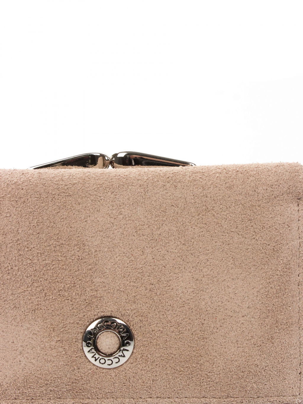 LACCOMA кошелек LA-2072-З-серо-бежевый натуральная замша