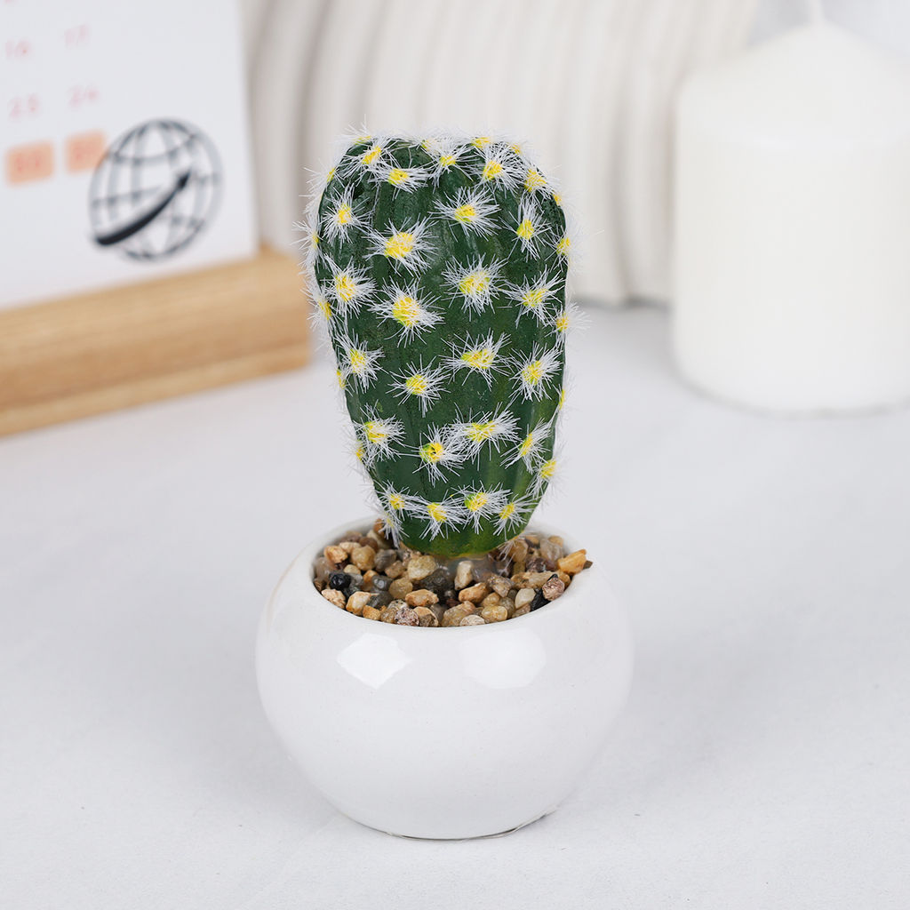 Цветочная композиция Кактус / WER-10 /уп 12/192/ микс