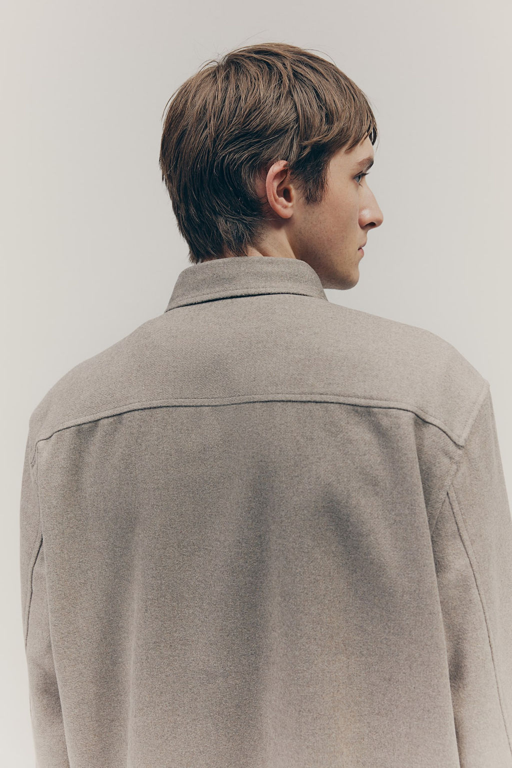 Sobrecamisa de fieltro Regular Fit - H&m фото 5