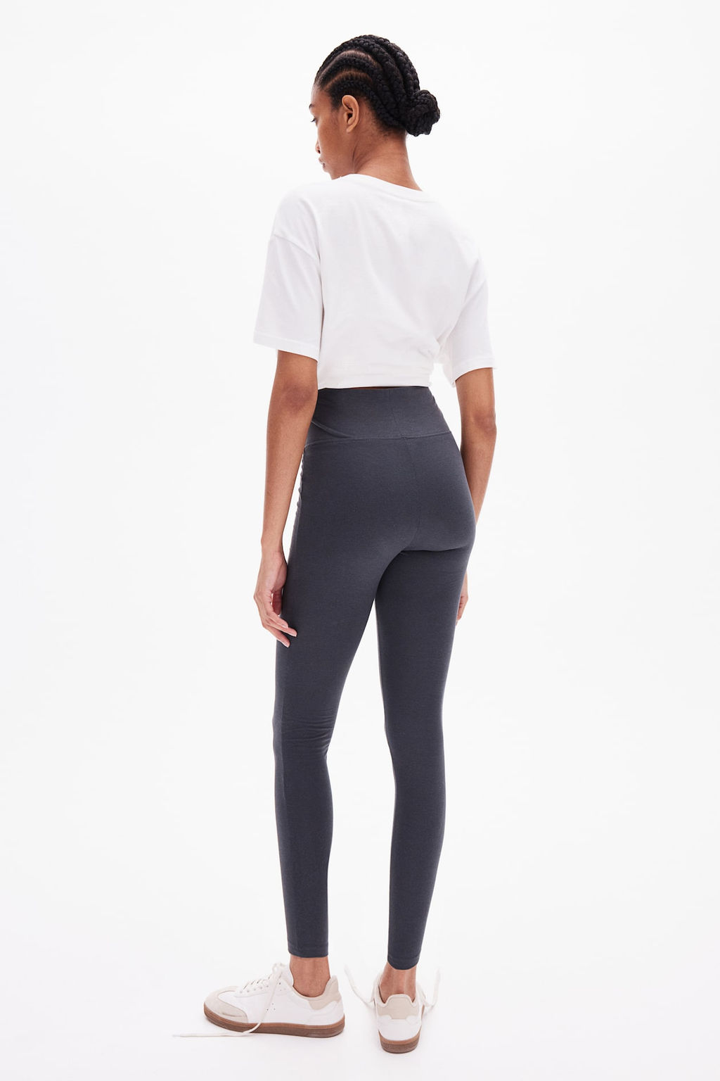 Cotton leggings - H&m фото 4