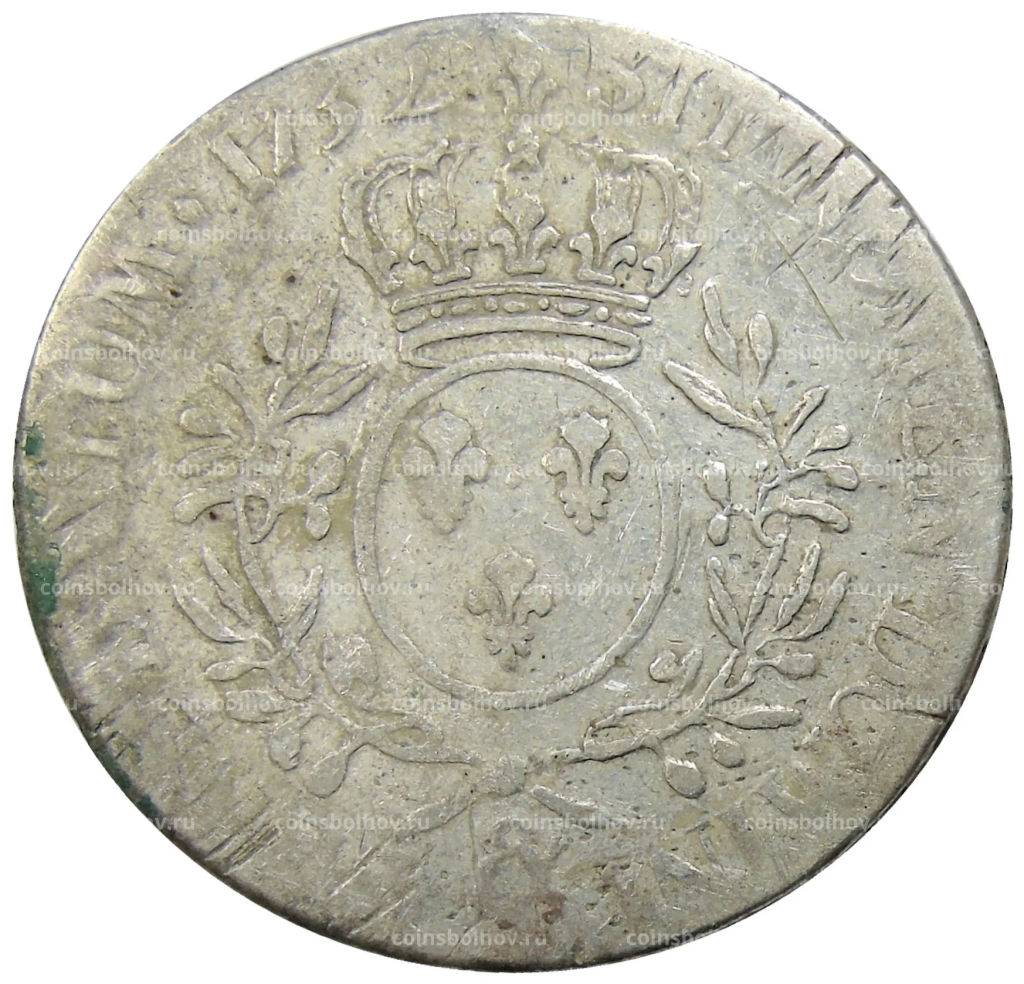 1 экю 1732 года & Франция (Людовик XV)