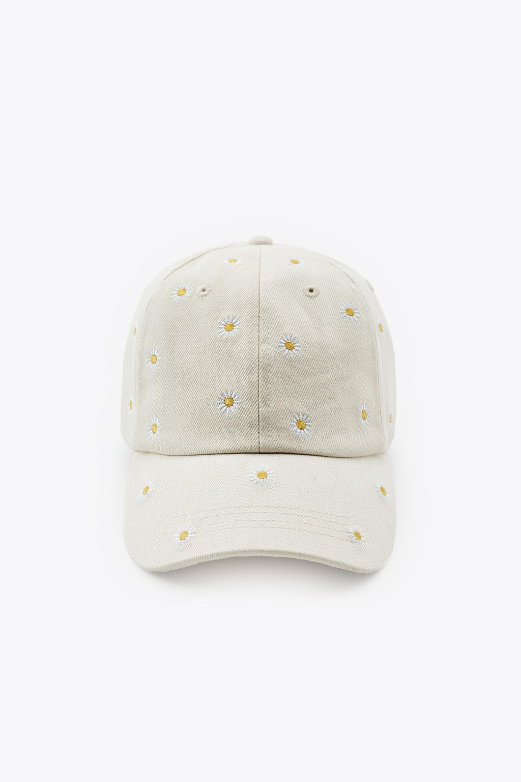 TWILL CAP WITH FLORAL EMBROIDERY - Zara фото 6