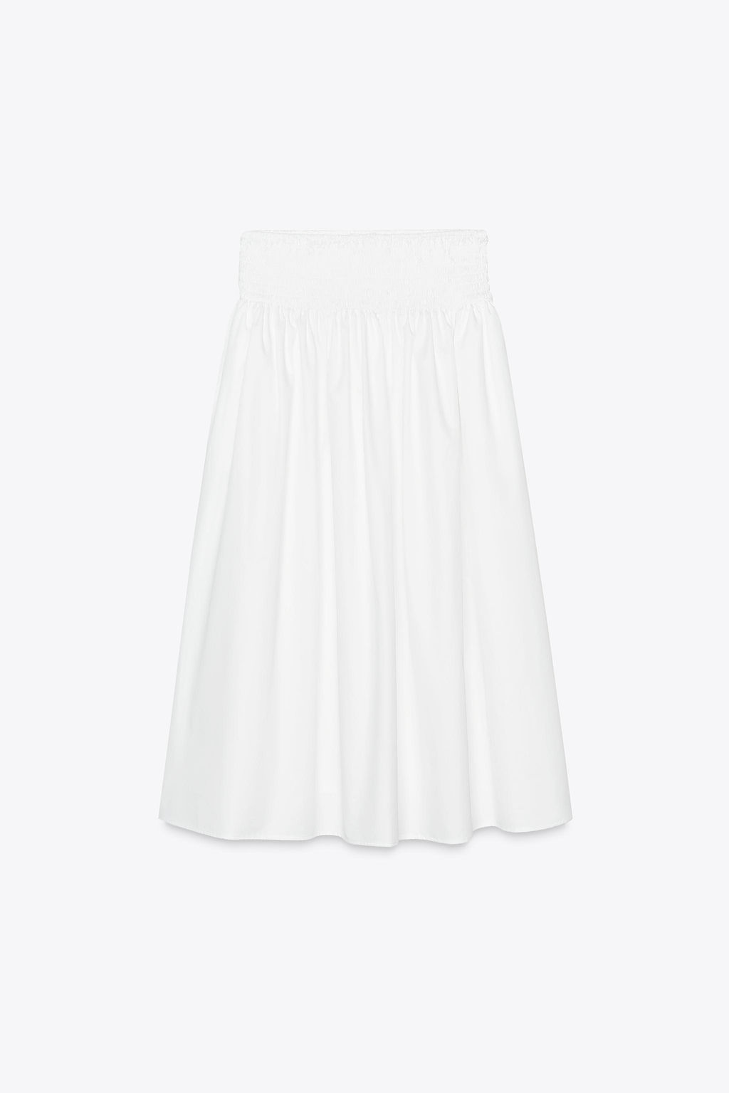 POPLIN MIDI SKIRT - Zara фото 10