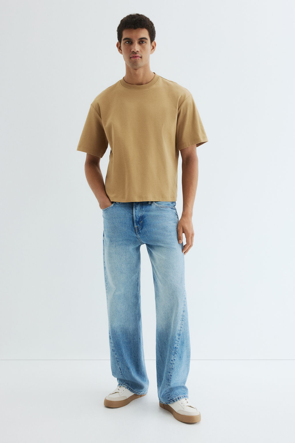 Camiseta boxy Loose Fit - H&m фото 8