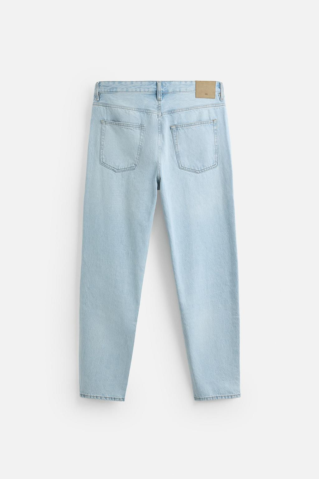 SLIM FIT TAPERED JEANS - Zara фото 7
