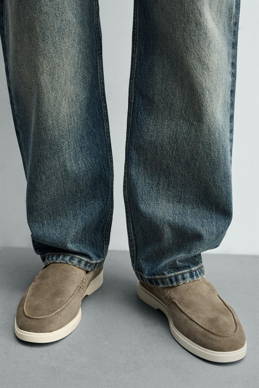 CASUAL LEATHER LOAFERS - Zara фото 3