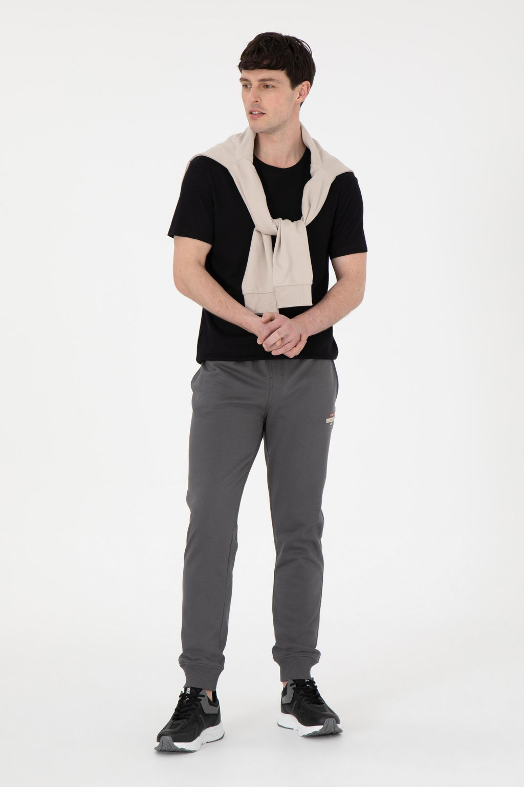 Мужские спортивные штаны антрацитового цвета Неожиданная скидка в корзине - U.s. polo assn фото 3