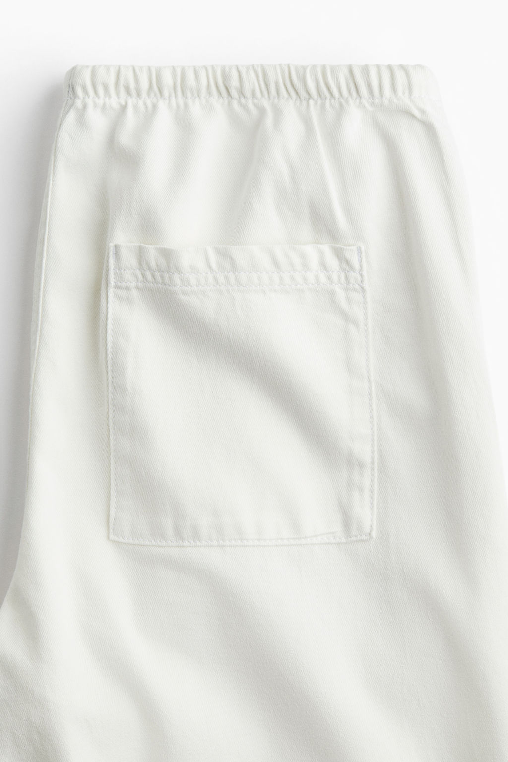 Pantal?n denim con cord?n de ajuste - H&m фото 9