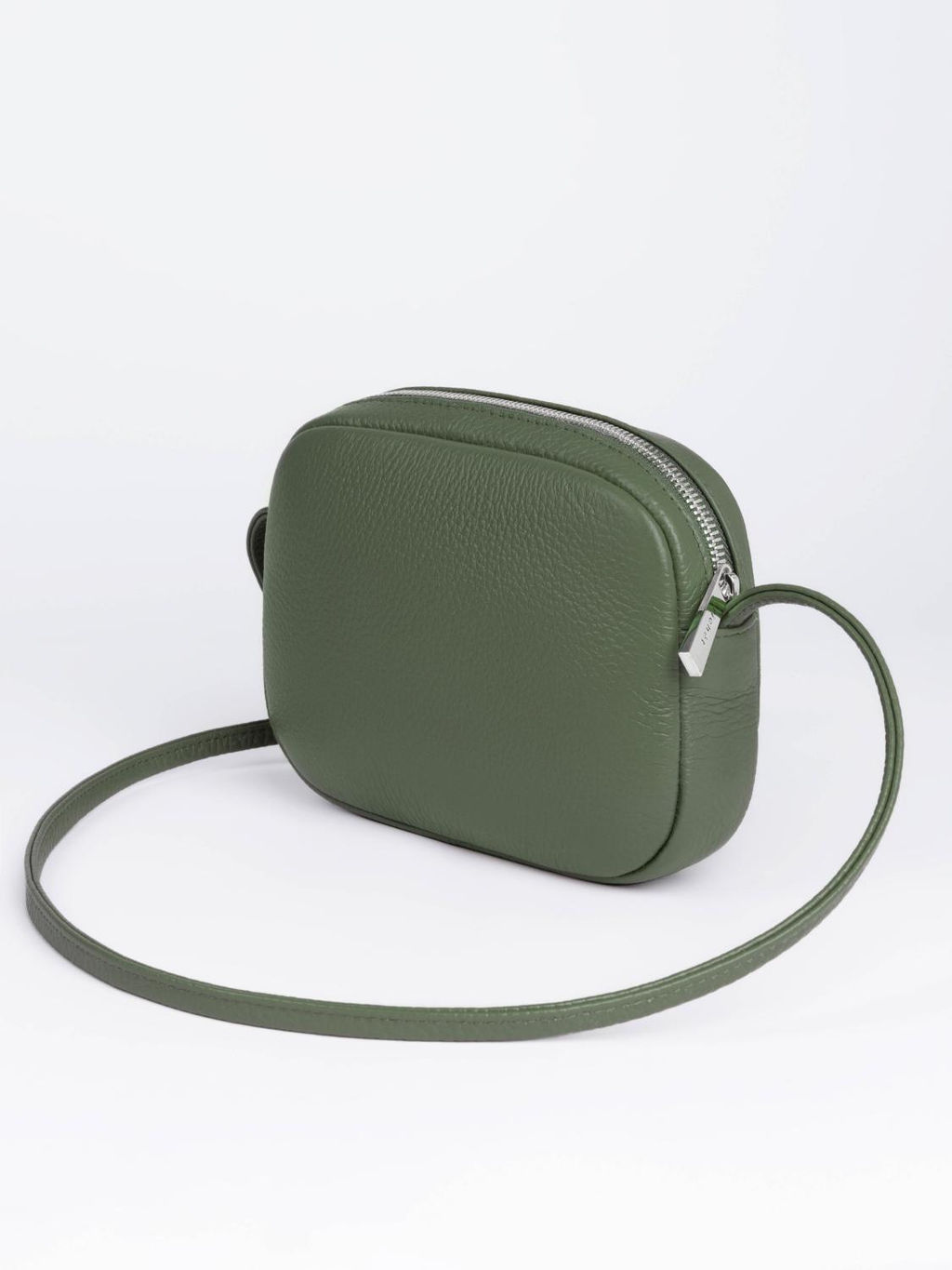 Женская кожаная сумка Richet 3147LN 956 Зеленый