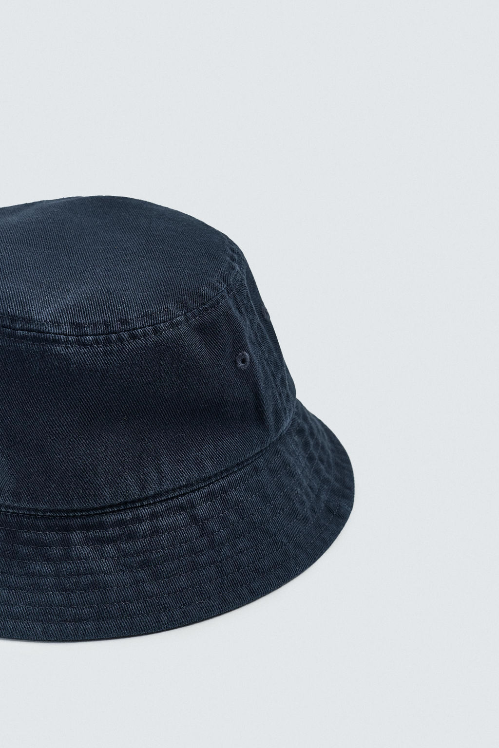 SOMBRERO BUCKET LAVADO / Marino - Zara фото 5