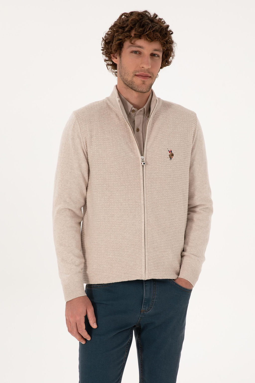 Erkek Ta_ Melanj Basic Triko H_rka Sepette S_rpriz _ndirim - U.s. polo assn фото 8