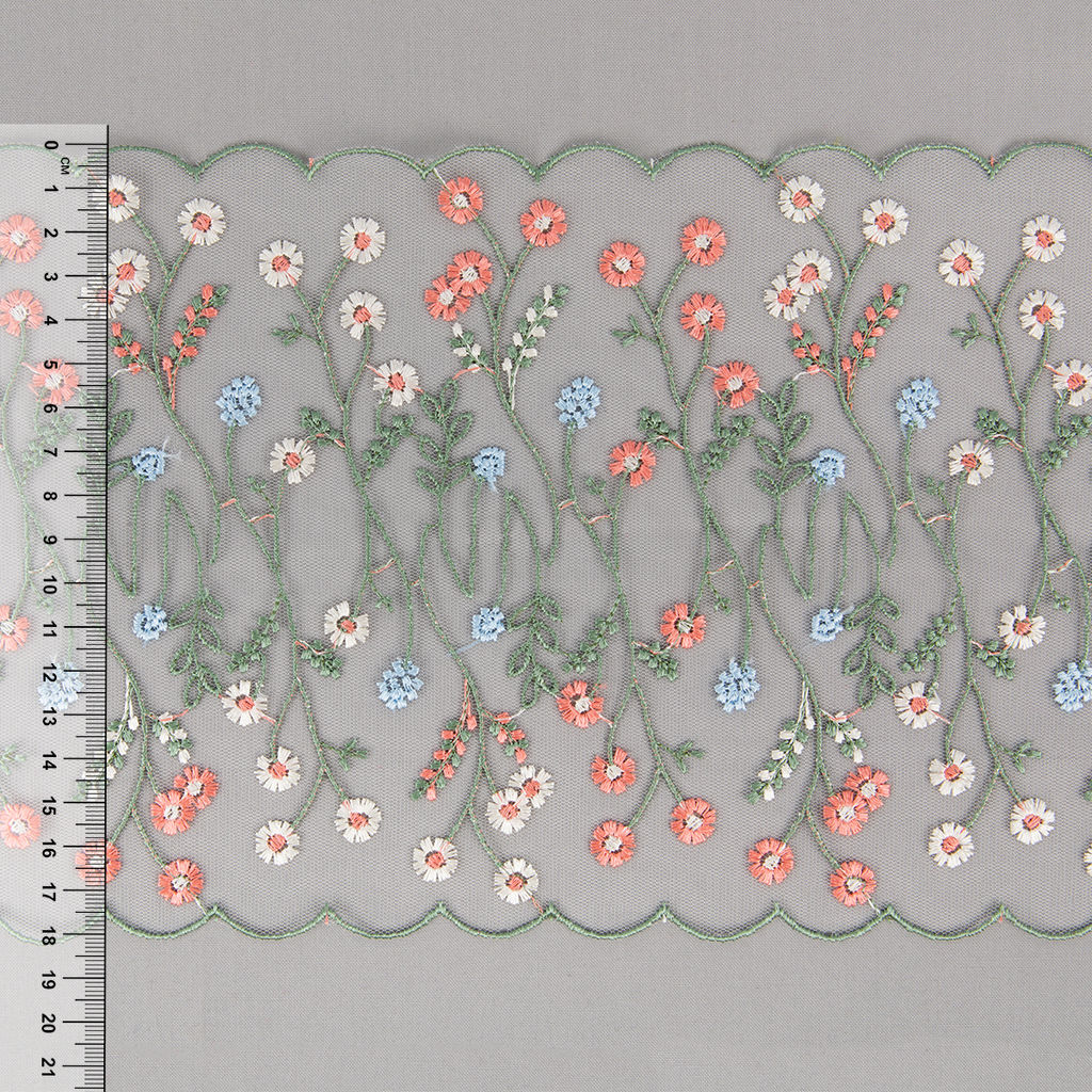 Кружево Gamma сетка 180 мм GCKM-180-03 на бобине 14 м 1 Турция экрю
