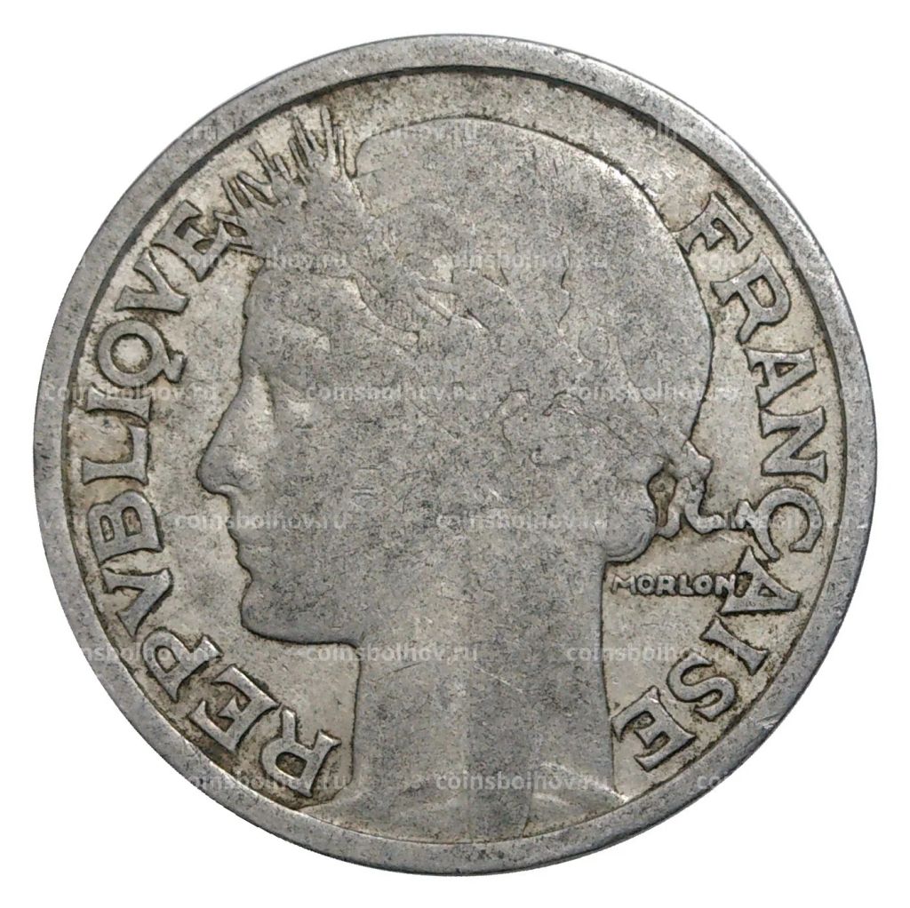 2 франка 1947 года В  Франция
