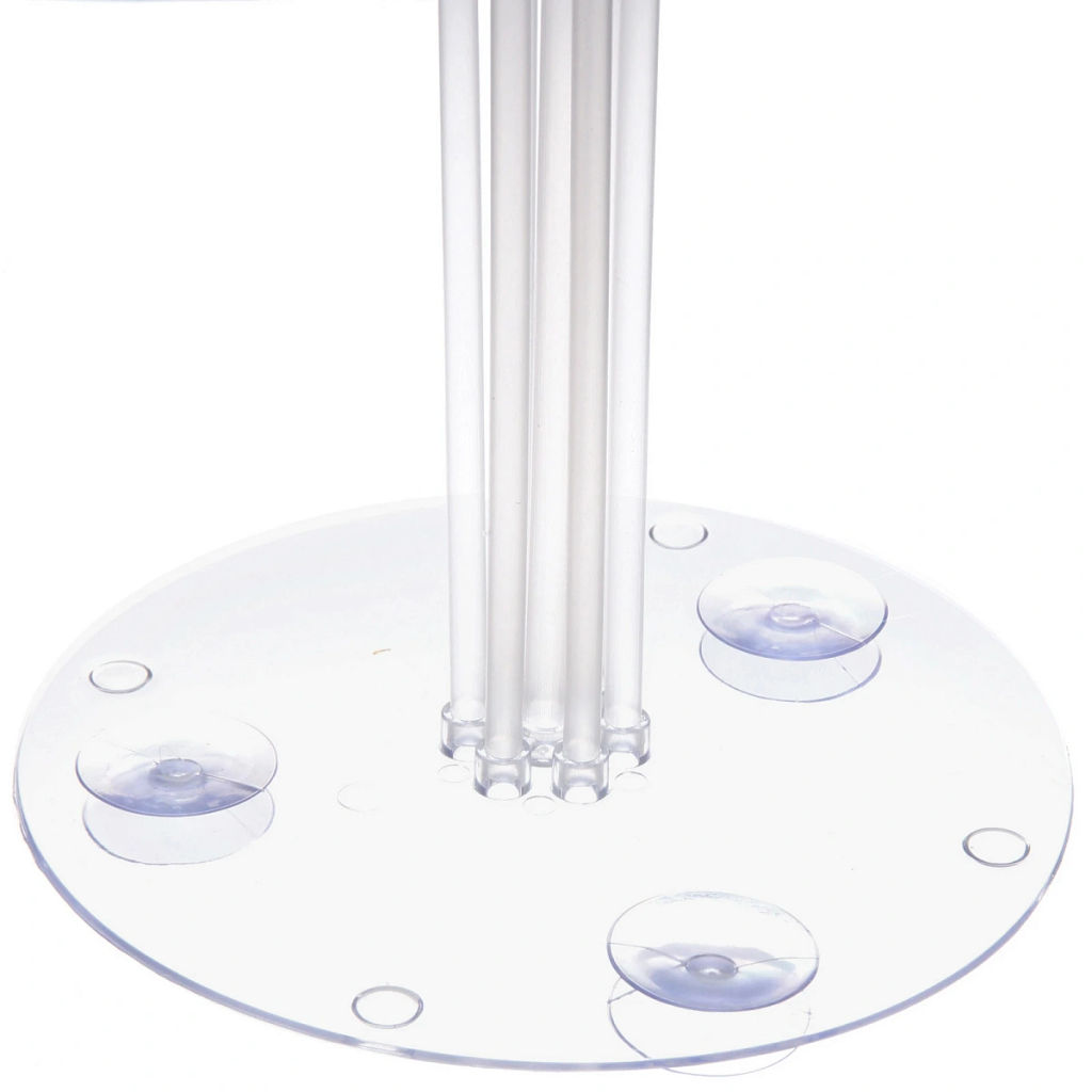 Подставка для шаров "Цветок 1" (основа, 7 палочек с держателями) 67*35*55 см, прозрачный