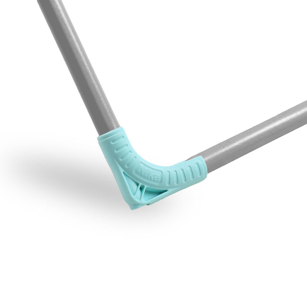 Сушилка для белья напольная складная (СЕРЕБРО) (200*55*96) арт.СБ2/С