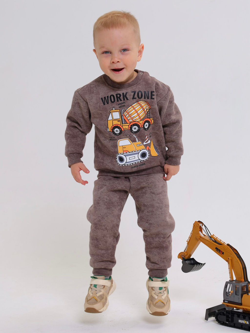 Свитшот(толстовка) с начесом для мальчика Футер - Оптима фото 14