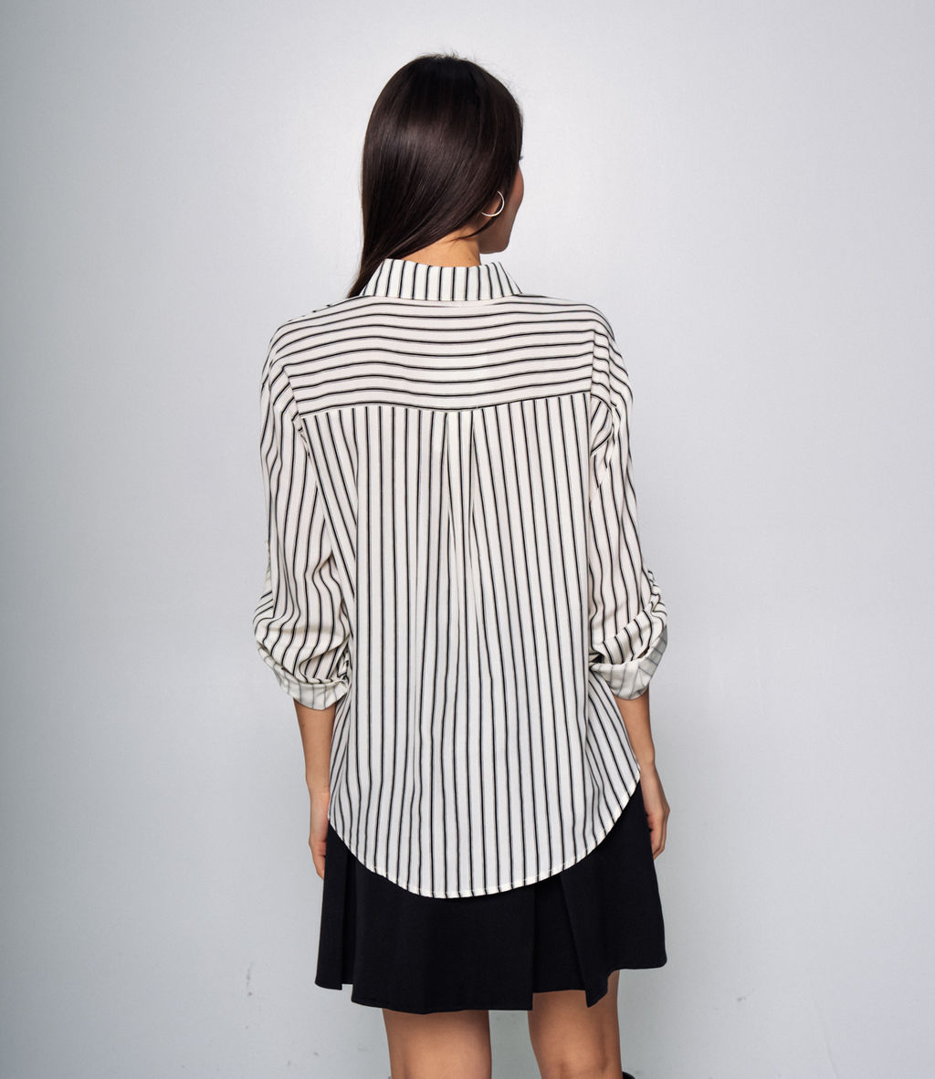 Рубашка #КТ5013 (1), чёрный - Dommod фото 3