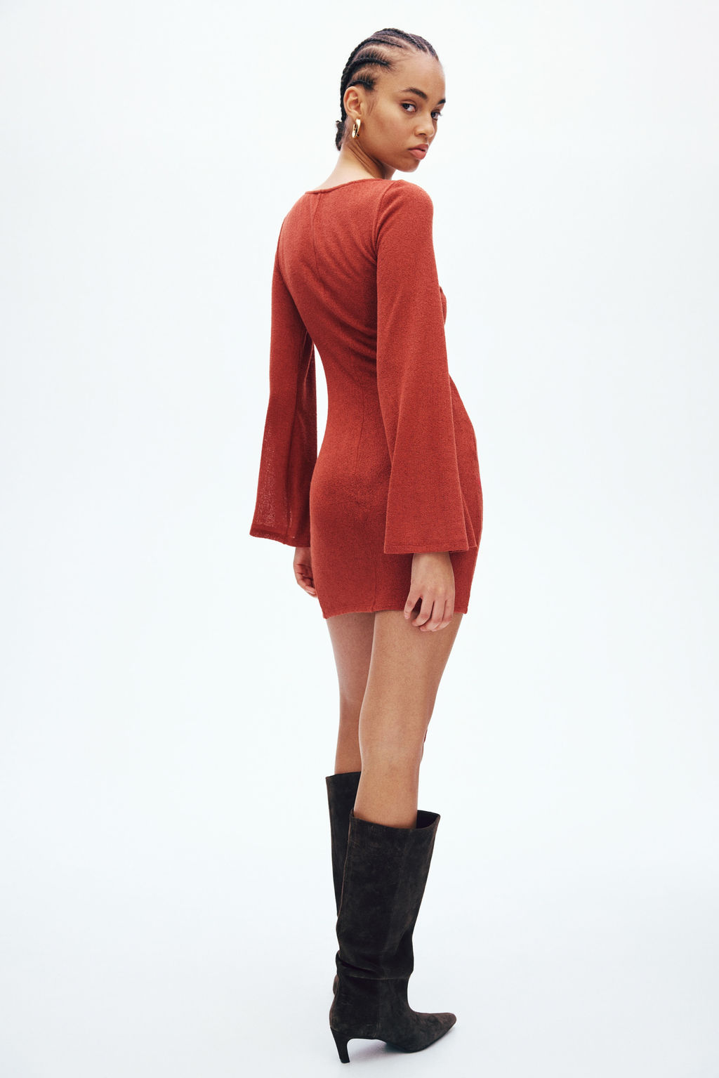 Vestido con lazada - H&m фото 4