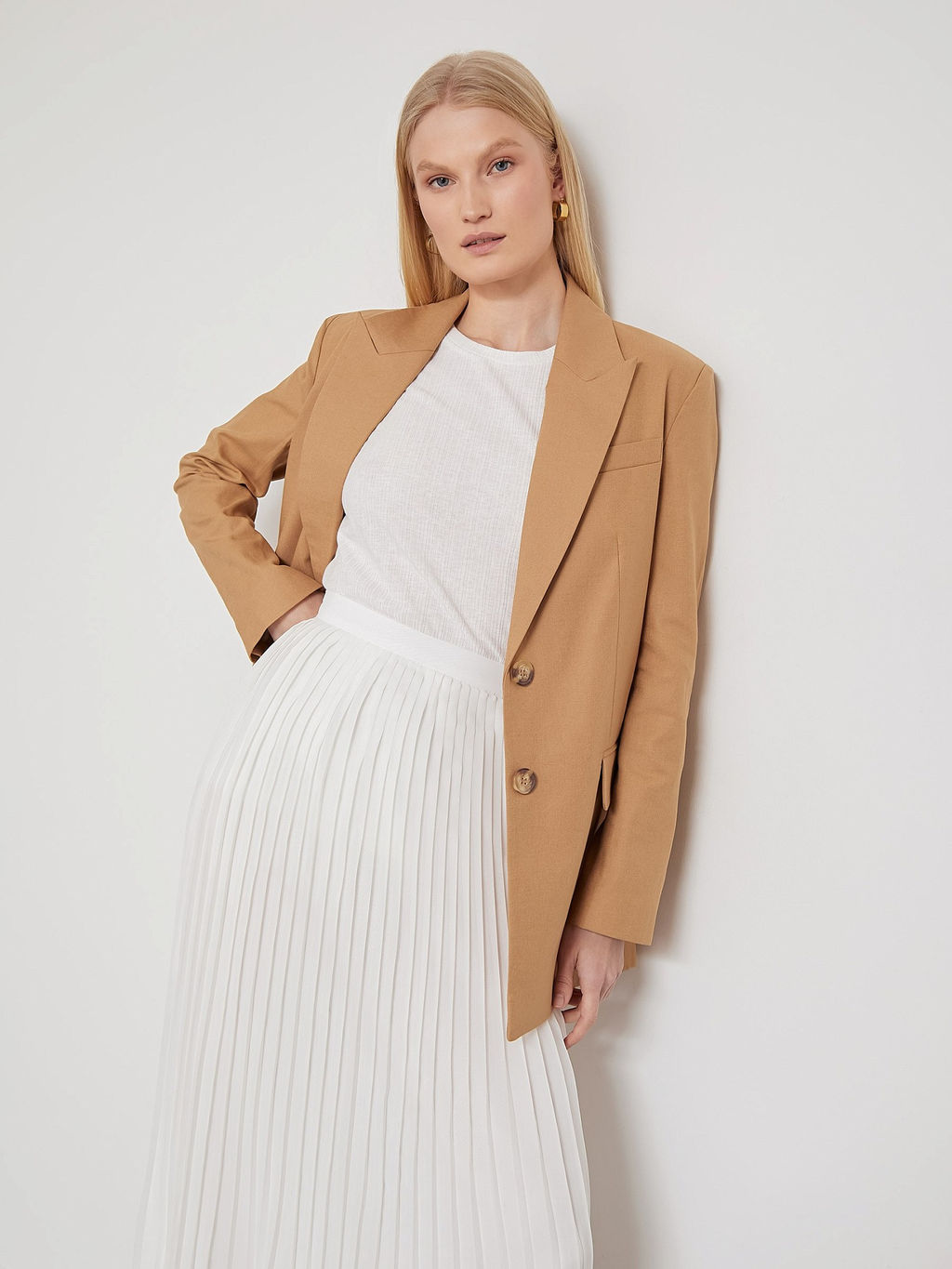 Юбка с плиссировкой S777/fluf - Emka фото 2