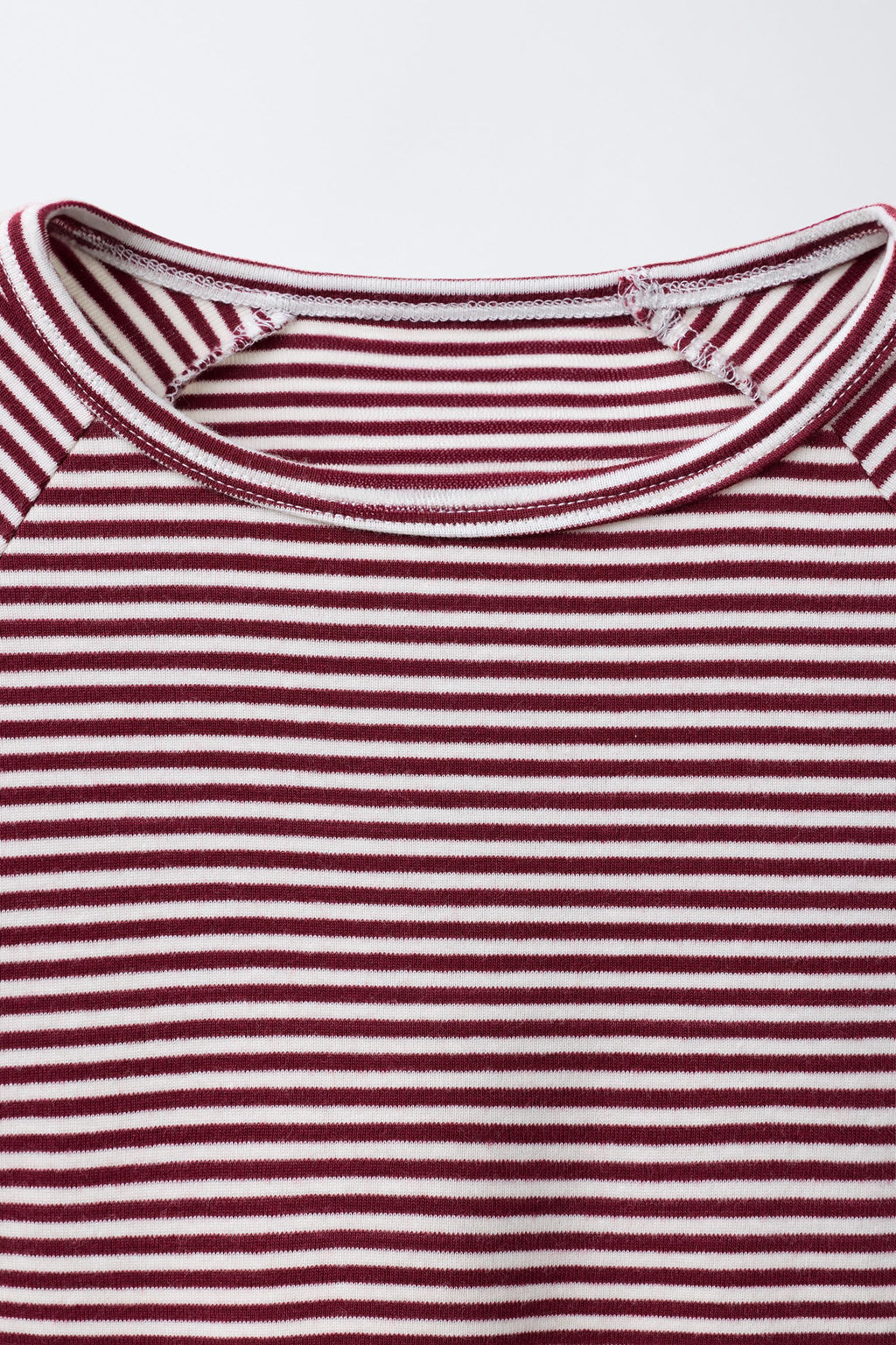 STRIPED T-SHIRT WITH MODAL - Zara фото 3