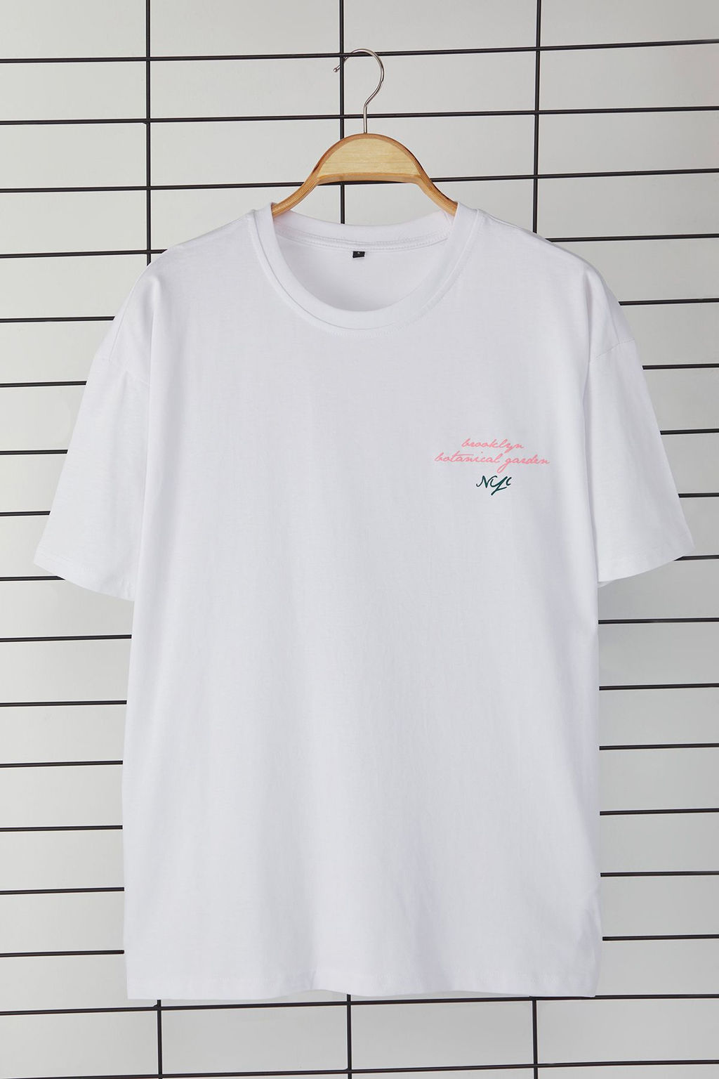 TRENDYOL MAN Lacivert Oversize/Genis Kesim Cicek Bask?l? %100 Pamuklu Tok Kumas T-shirt TMNSS25TS00069 - Trendyolmilla фото 7