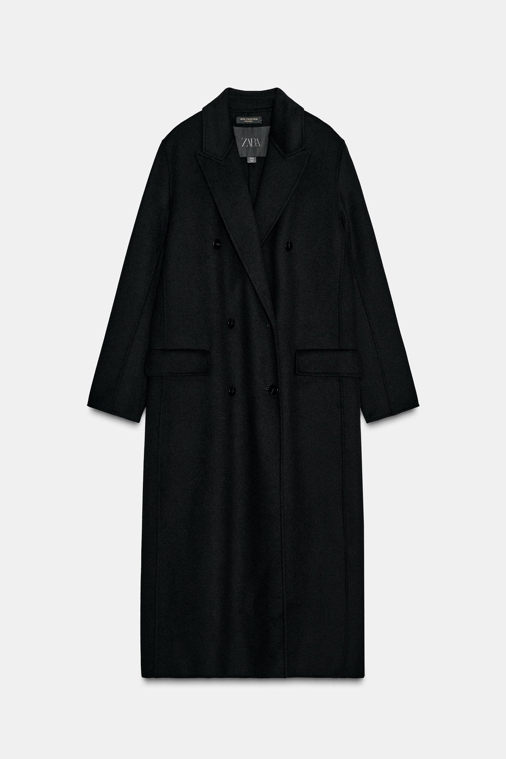 WOOL BLEND COAT ZW COLLECTION LIMITED EDITION - Zara фото 6