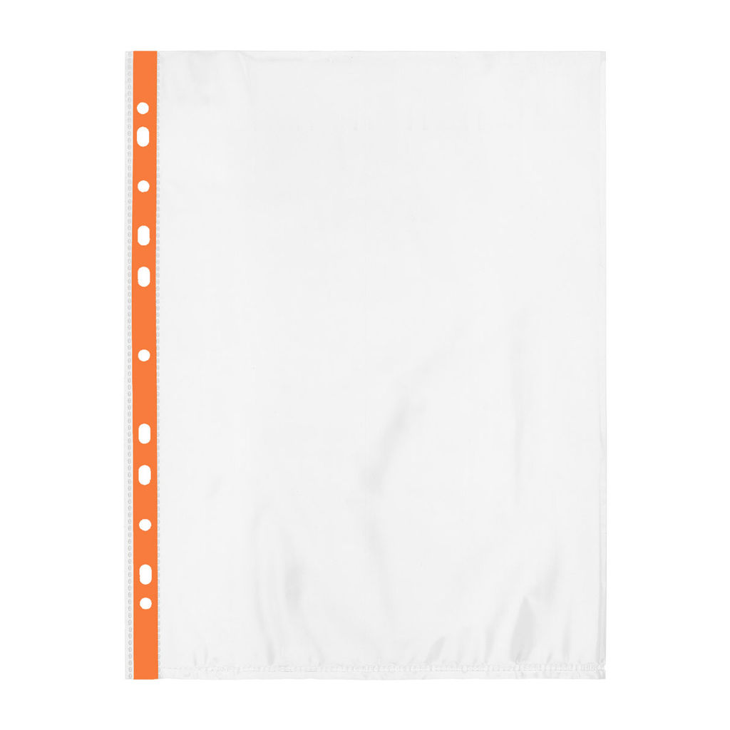 Expert Complete Premier Файл-вкладыш с цв. полоской A4 20 шт. 30 мкм глянцевый оранжевый EC290904