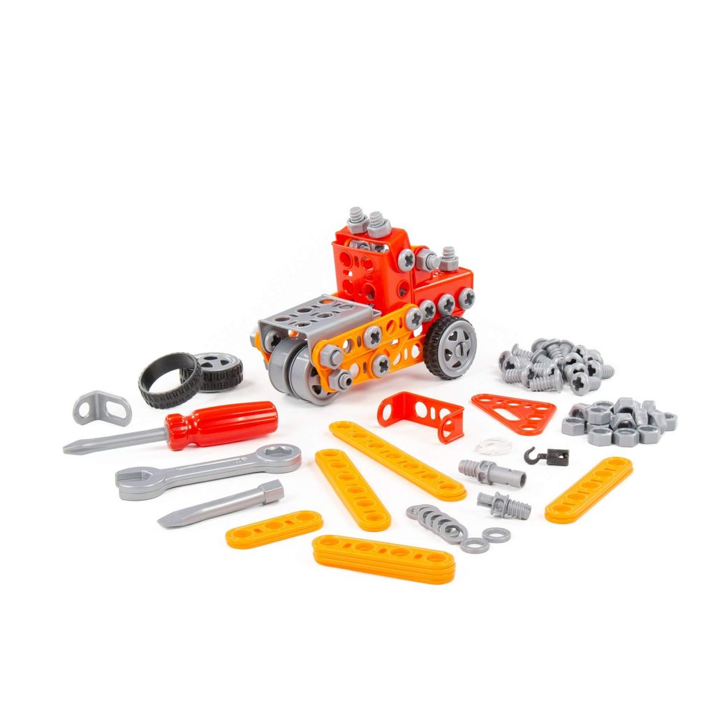 Конструктор Изобретатель (160 элементов) (в коробке) - Полесье фото 2