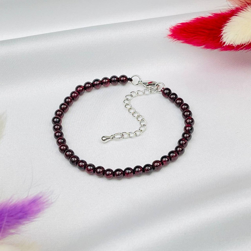 Браслет из Граната - Радуга самоцветов фото 3