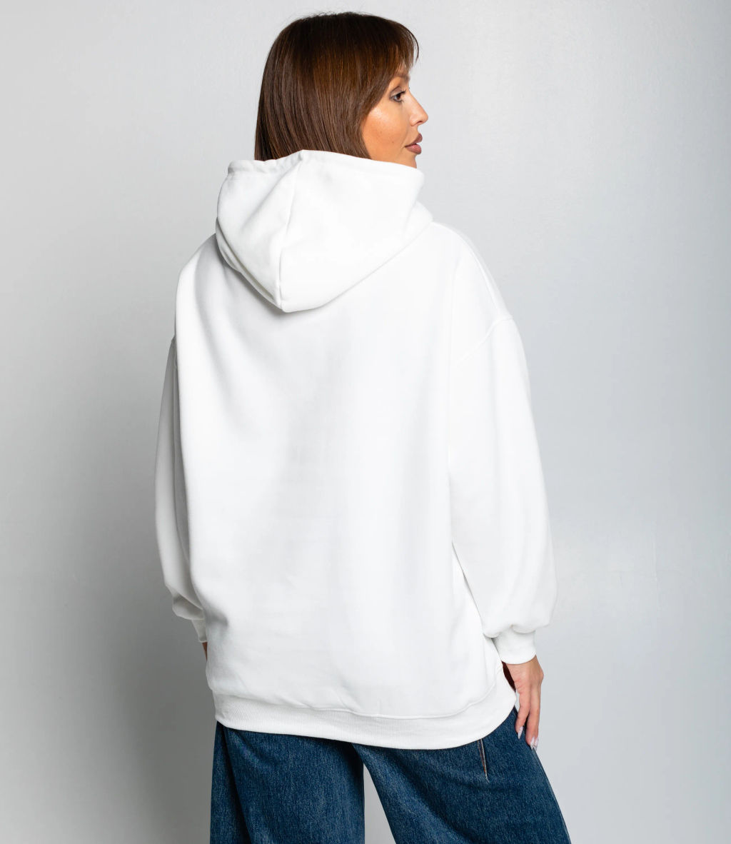 Худи #КТ3629, белый