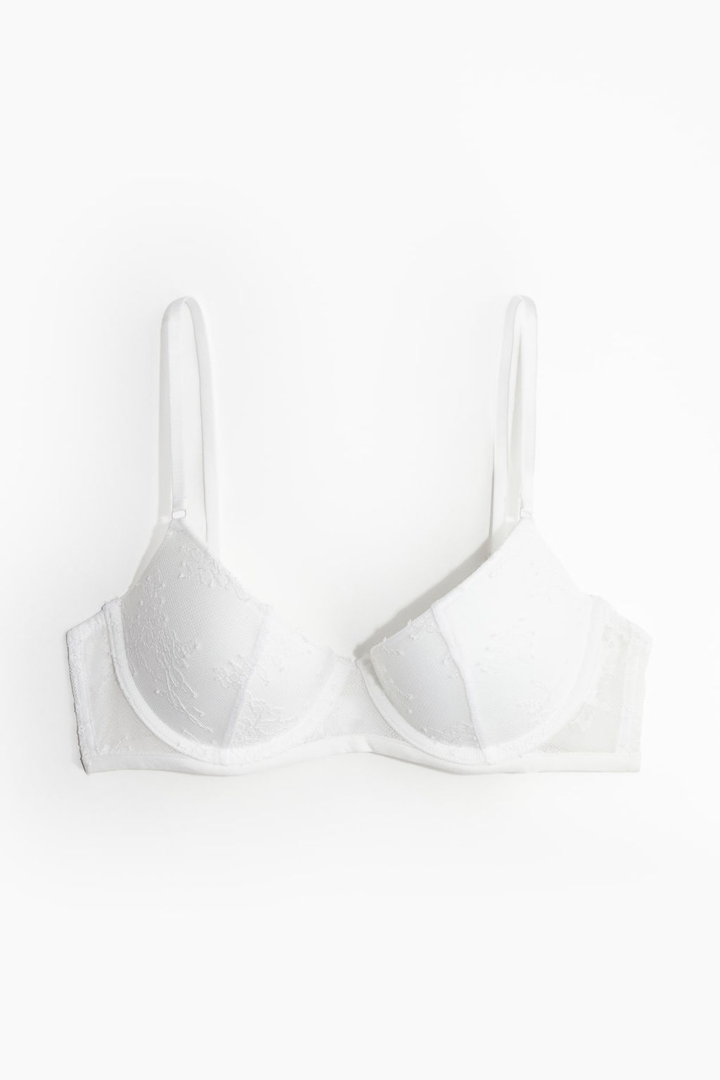 Sujetador push-up demi de encaje - H&m фото 5