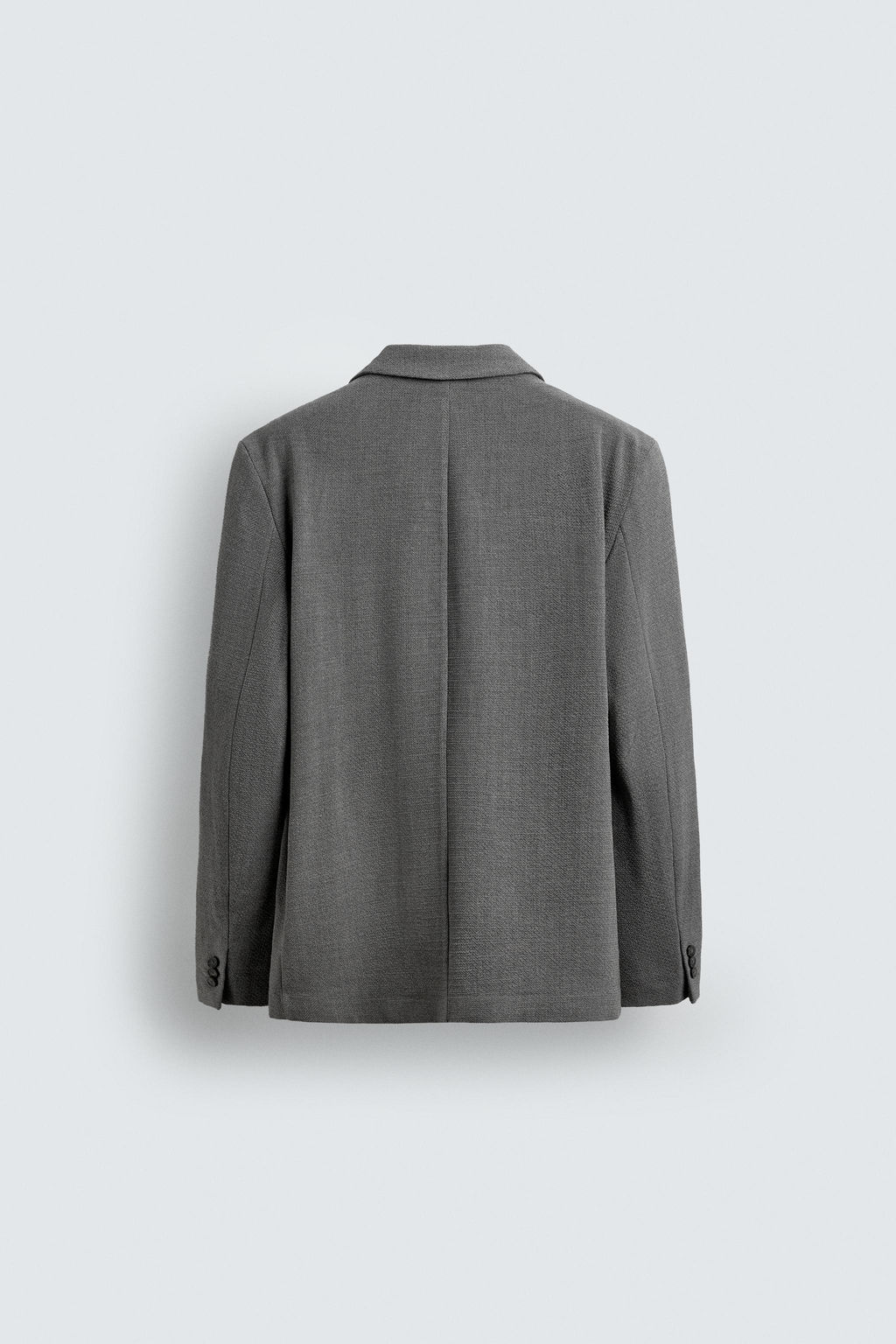 BLAZER RELAXED FIT TRAJE ESPIGA / Gris - Zara фото 7