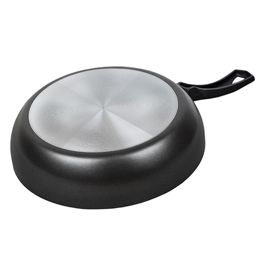 Атлас Сотейник с антипригарным покрытием д24см, h6,3см, s1,5мм, стеклянная крышка, бакелитовая ручка (Россия) - Домашняя мода фото 4