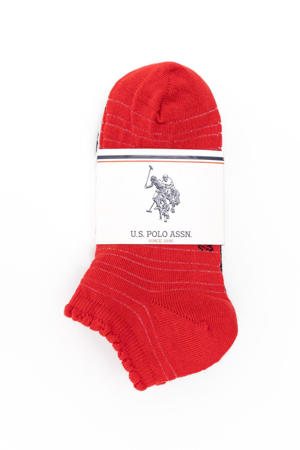 Женские красные носки Неожиданная скидка в корзине - U.s. polo assn фото 4