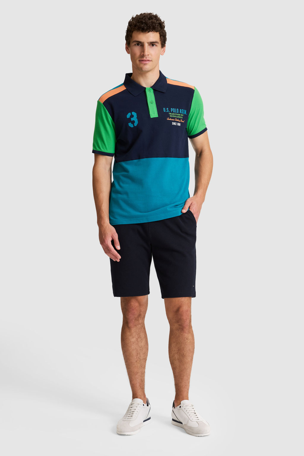 Erkek Petrol Regular Fit Polo Yaka TiЕГrt - U.s. polo assn фото 4