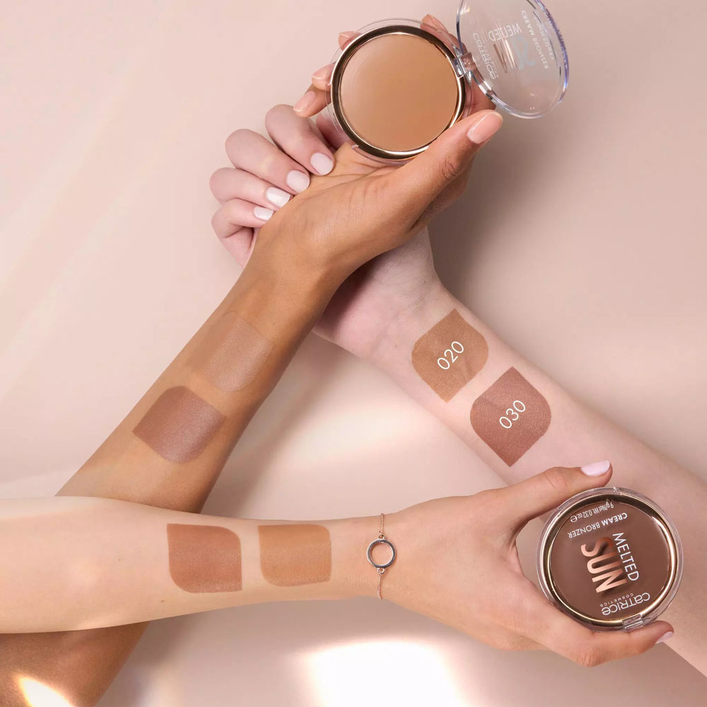 CATRICE Кремовый бронзер Melted Sun Cream Bronzer, 030 Pretty Tanned  фото 4