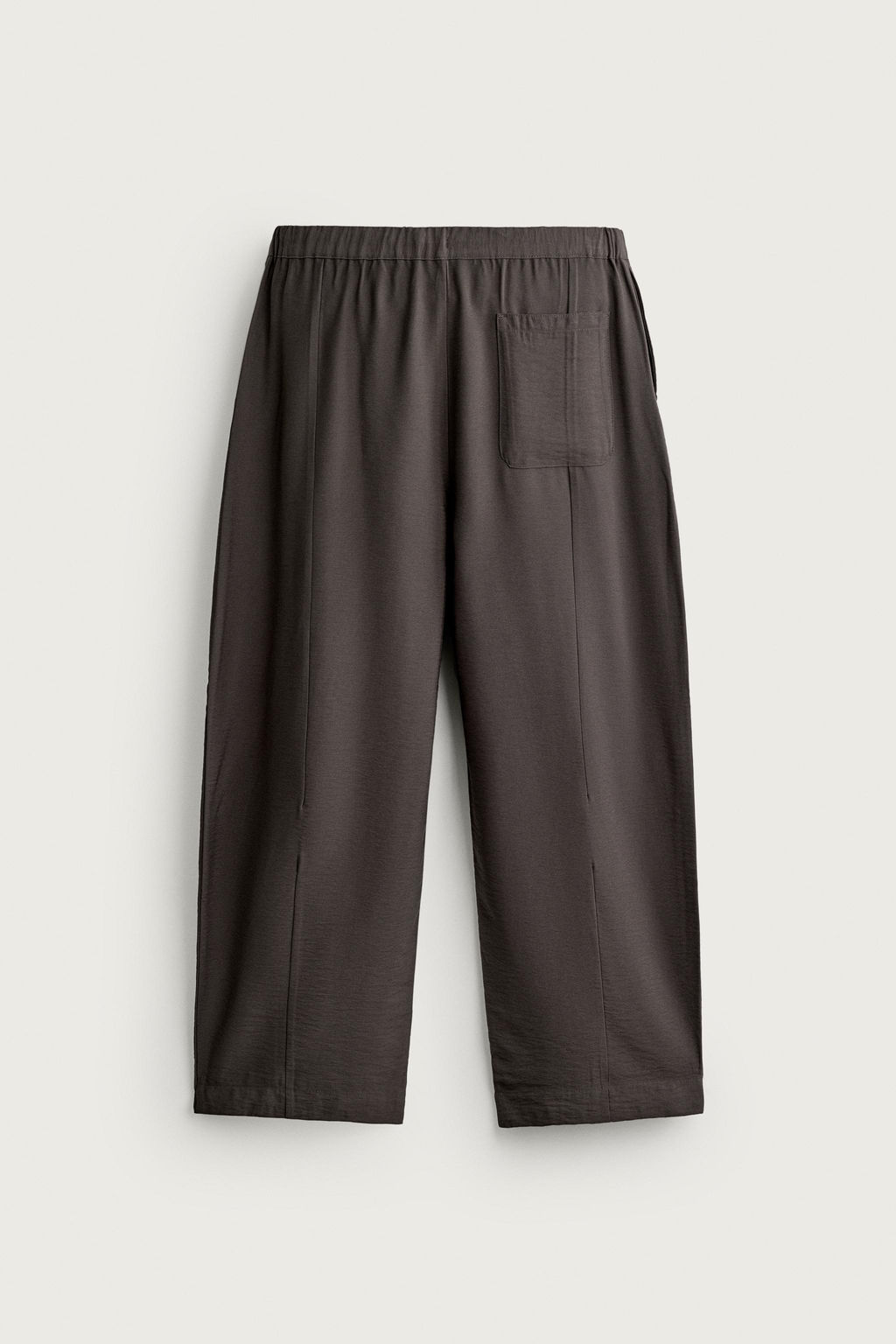 PANTAL?N FLUIDO BALLOON FIT / Gris - Zara фото 7