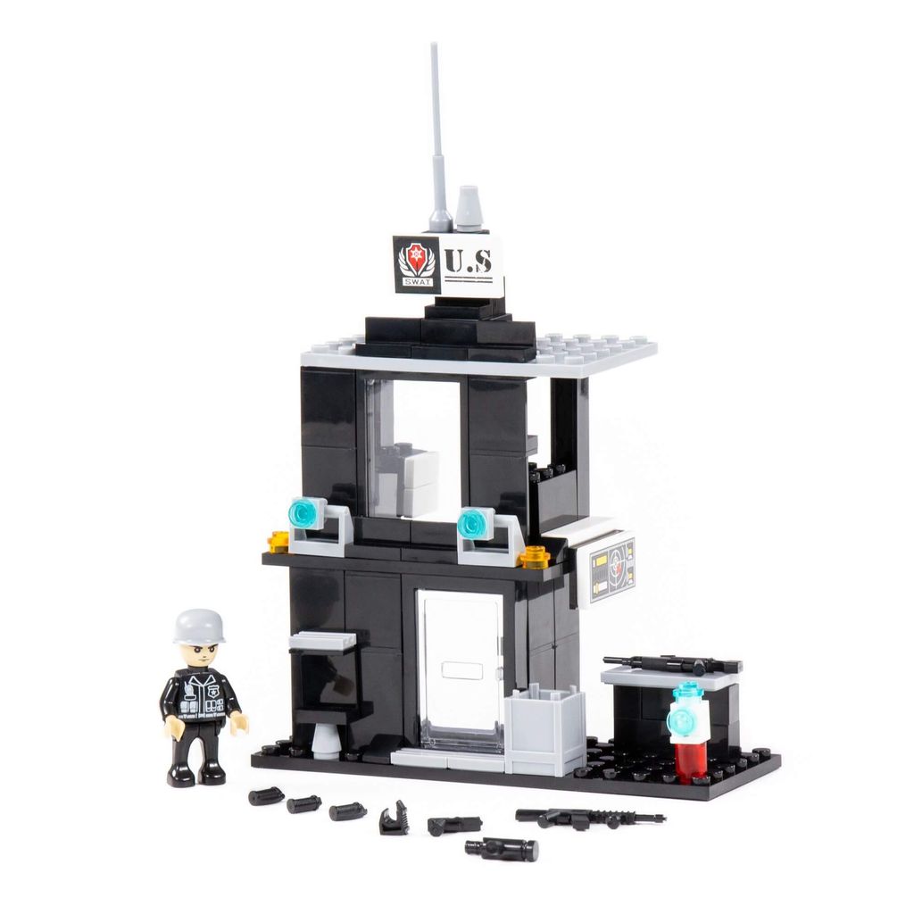 Конструктор Классик Город. Полиция-1.5 (99 элементов) (в коробке) - Полесье фото 2