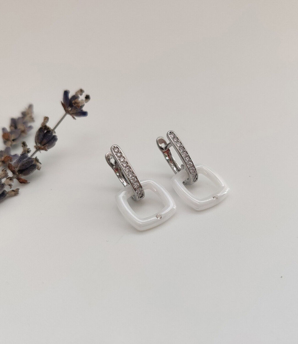 Серьги с керамикой - Vel vett фото 4