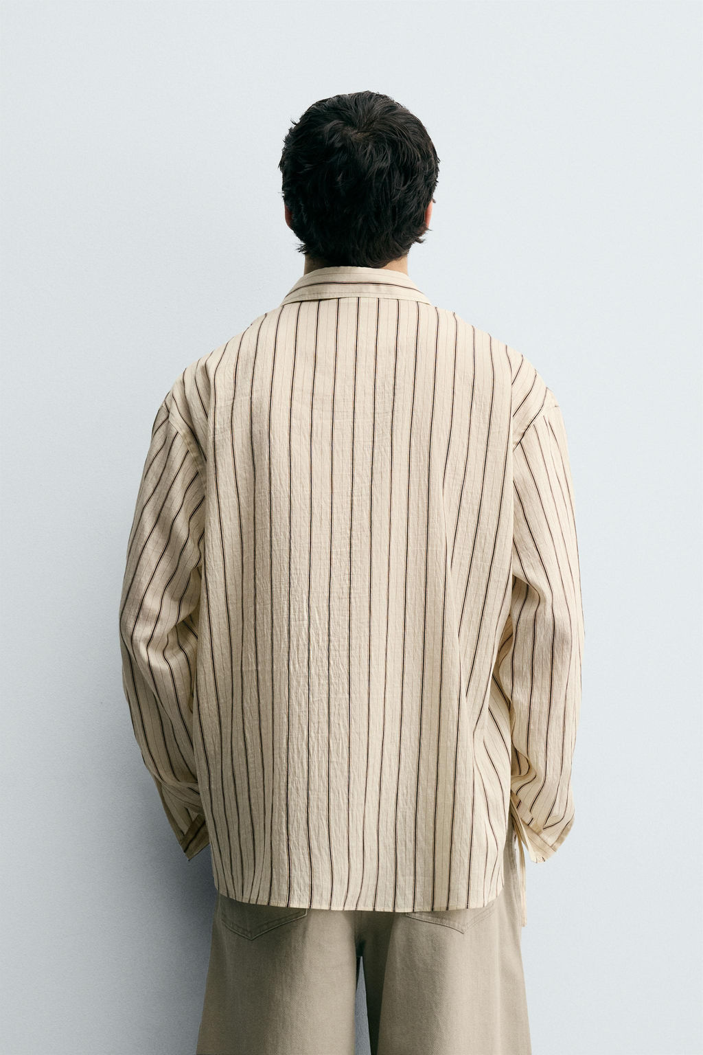STRIPED SHIRT WITH BOW - Zara фото 3