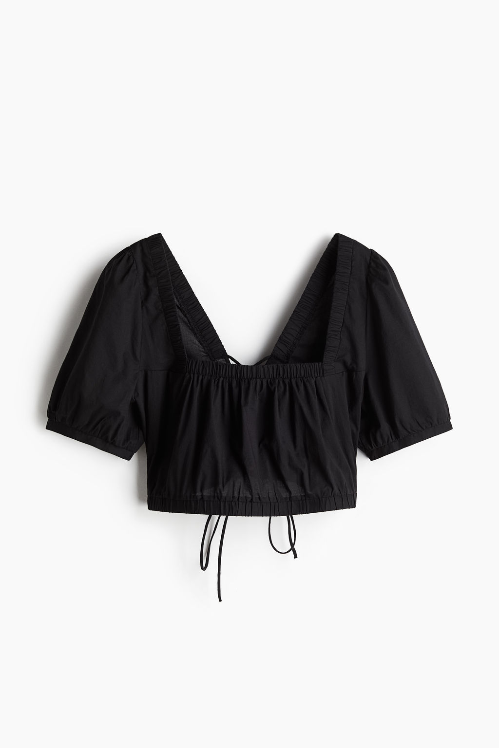 Blusa de algod?n con lazada - H&m фото 2