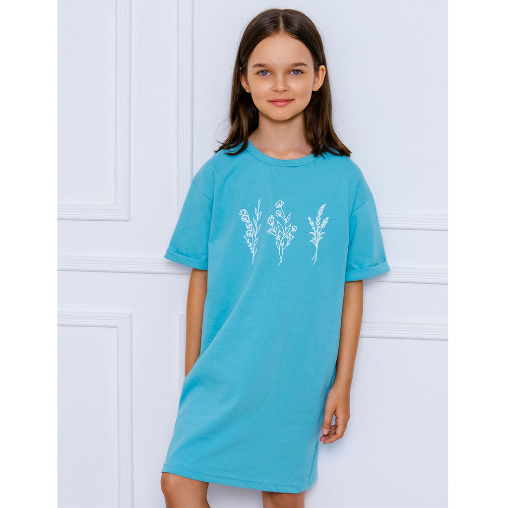 Платье кулирка 1780100302