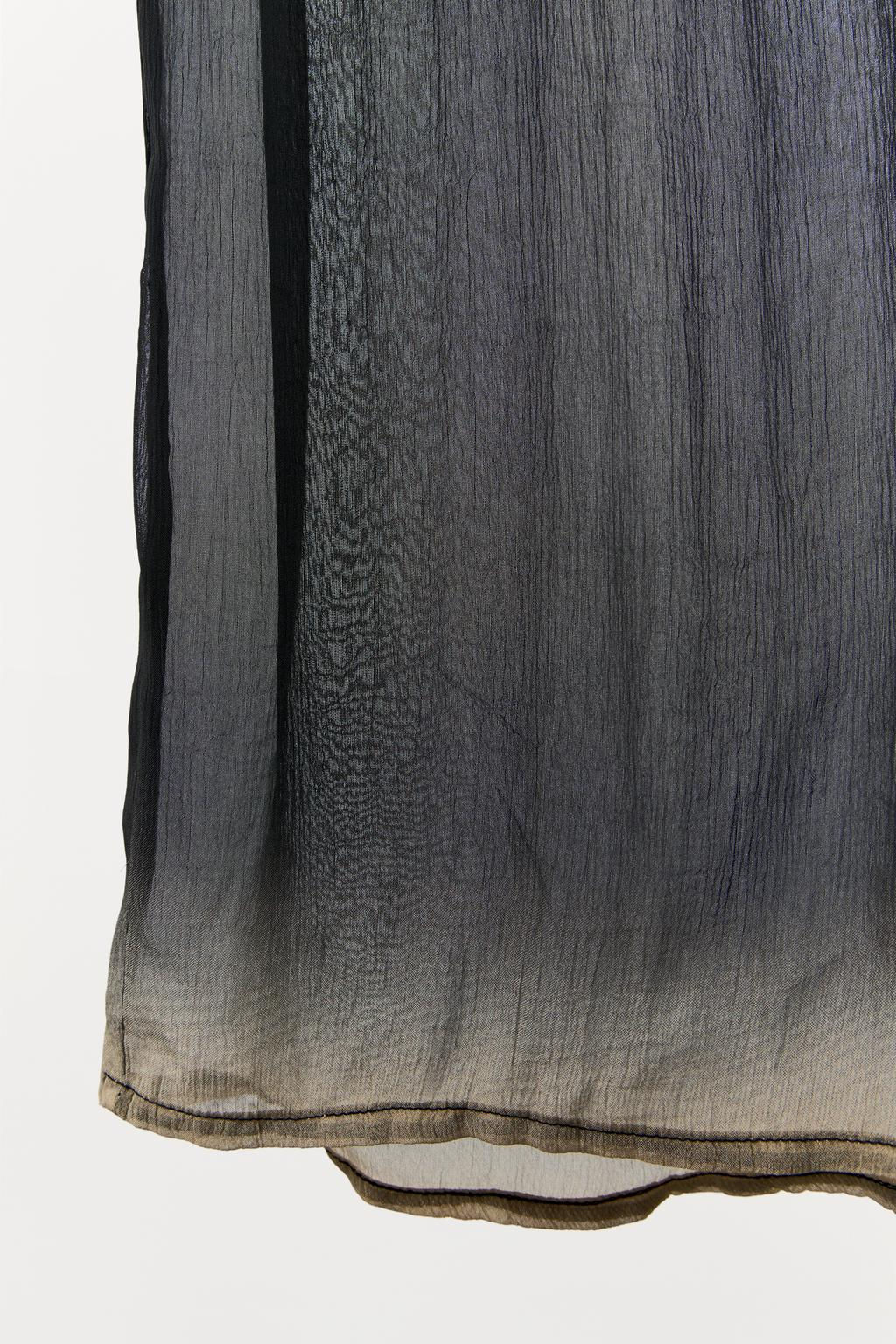 TIE-DYE FLOWING TROUSERS - Zara фото 7